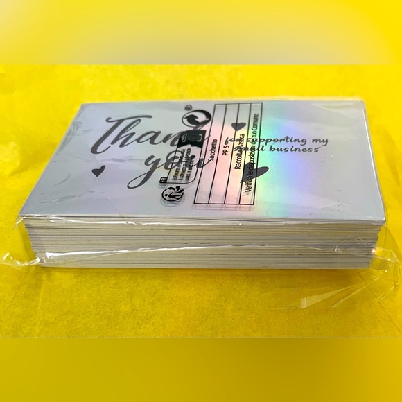 50 THANK YOU CARDS - Picture 2 of 2